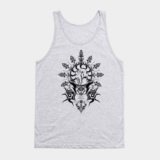 Hakuman Crest Tank Top by BlacIyc